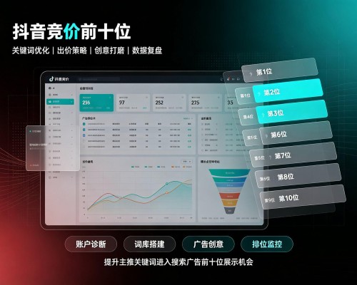 肃北抖音搜索竞价